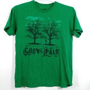 Do Your Part And Grow A Pair Medium T-shirt Common Threads Green Trees